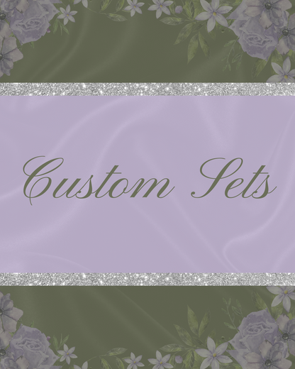 Custom Sets(Acrylic) Lengths: XS-L