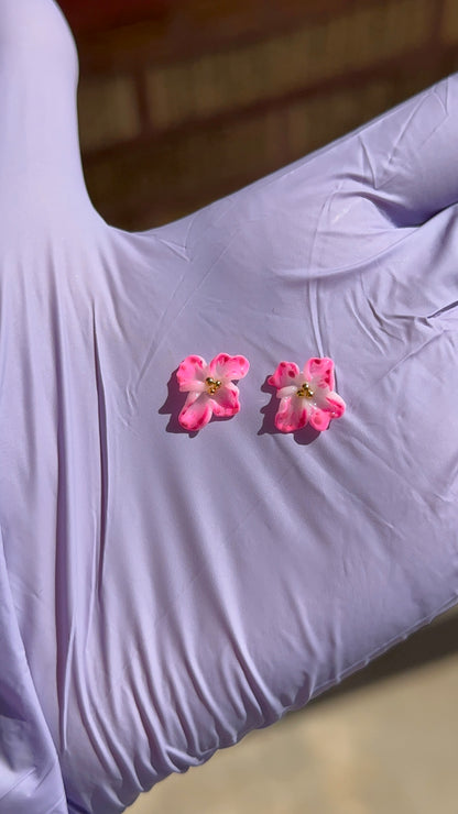 Pink Charms & Pre-Made Flowers(Handmade)
