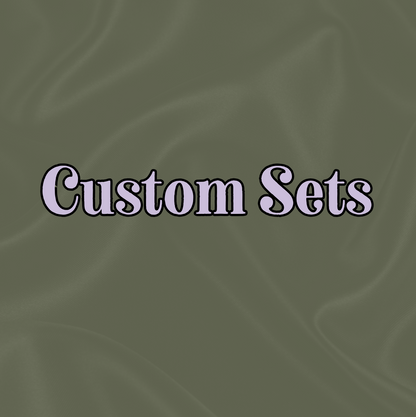 Custom Sets Lengths: Xs-L